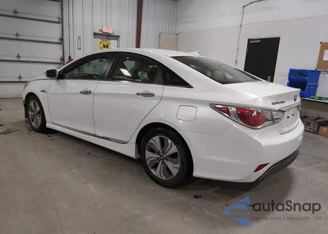 2013 Hyundai Sonata Hybrid Limited z USA, uszkodzony, nr VIN KMHEC4A45DA091915